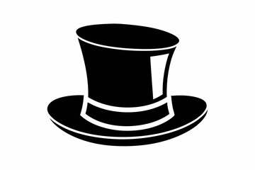 topi sihouette black vector