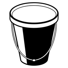 vector illustration of a glass