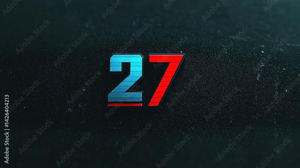 Poster exciting countdown to event 27 digital display virtual space dynamic environment engaging viewpoint