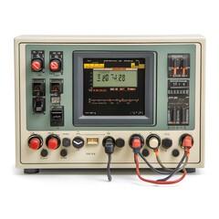 Fototapeta premium Vintage Electronic Test Equipment.