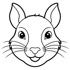 vector illustration of a cat