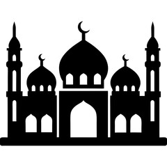 taj mahal vector illustration