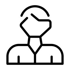 vector illustration of a man holding a sign