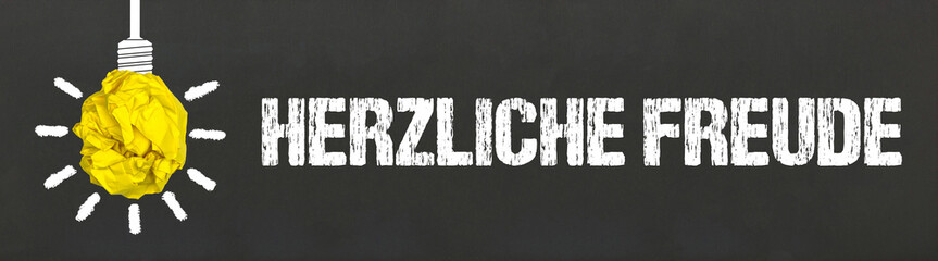 herzliche Freude	
