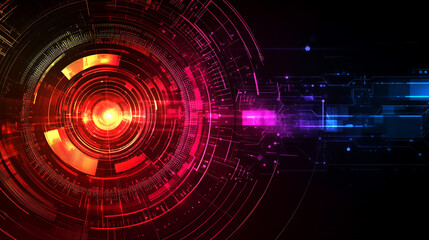 High-tech digital background perfect for technological operations, neural networks, artificial intelligence, encryption processes, representations, scientific research, and futuristic visualization.