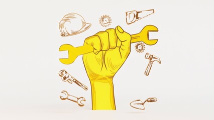 Creative animation for Labor Day or May Day, celebrating workers’ rights, unity, and social awareness. Ideal for education, activism, and global solidarity themes.

