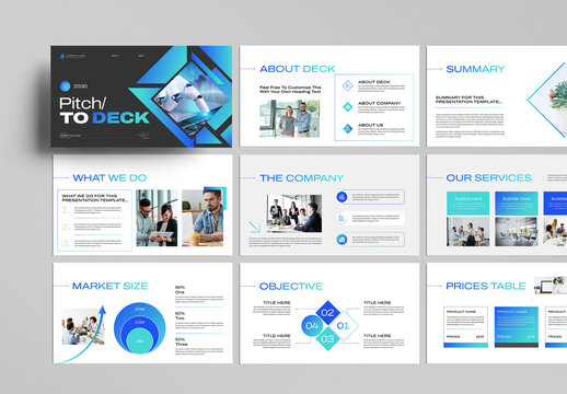 Pitch Deck Presentation Template