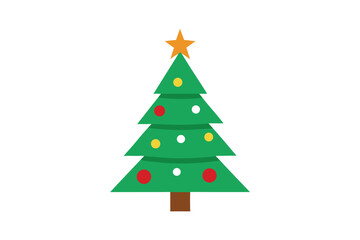 Fototapeta premium christmas tree vector