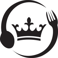 king logo vector design illustration © rajida