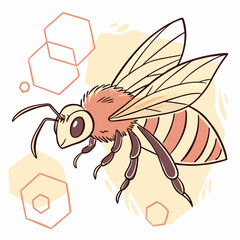 bee-bee-illustration-watercolor-vector