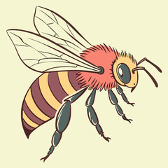bee-bee-illustration-watercolor-vector