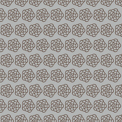 Floral Harmony: Seamless Vintage Blossom Pattern

