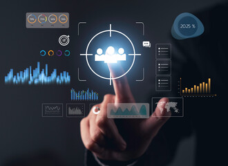 AI-Powered Advertising Strategy targeting Clients and Audiences with Data-Driven Marketing Campaigns for Enhanced Business Performance and Digital Engagement.