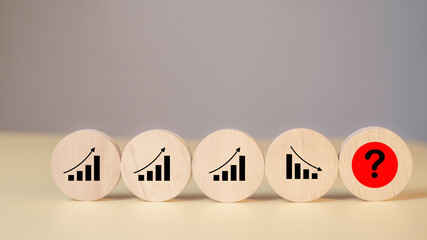 Economic Instability and Recession Risk indicators of Declining Productivity, Uncertainty, and Financial Crisis in a Decayed Economy with Volatile Variables.