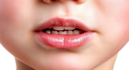Naklejka premium A youngster exhibits a painful and loose tooth, illustrating the need for pediatric dentistry, which encompasses dental treatment and occlusion correction, often accompanied by facial expressions of