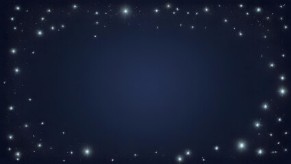 dark blue background with stars