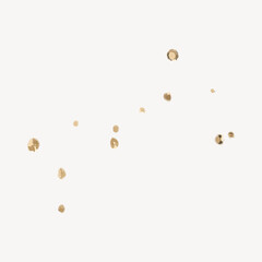 Gold glitter, effect element vector