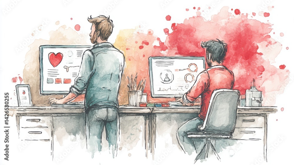 Poster enhancing cybersecurity tools for threat detection in digital environments