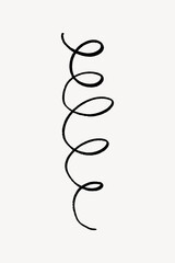 Scribble line doodle clipart vector