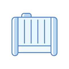 Car Radiator Icon vector stock illustration