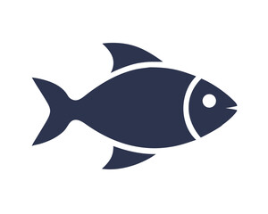 vector illustration of a fish