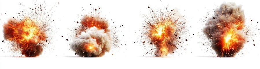 Explosion Effects Collage Set