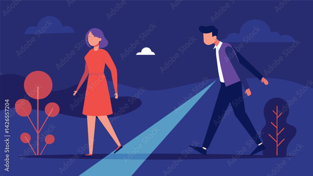Poster a person dealing with a toxic relationship but choosing to stay true to their values and walk away i