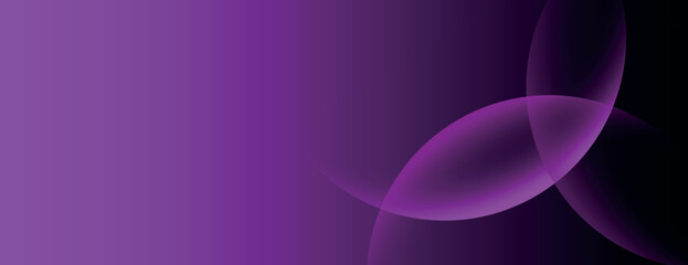 Purple gradient background with smooth, flowing shapes. The background features a vibrant purple color with a soft, abstract texture. Minimal abstract circles vector gradient background
