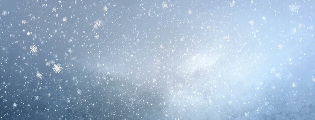 Obraz premium Winter Snowfall Background Illustration