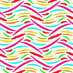 Seamless pattern with a simple abstract drawing
