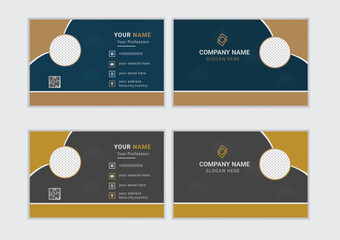 Modren business card design  template layout 