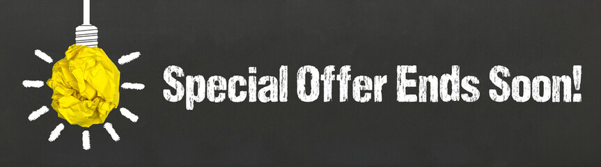Special Offer Ends Soon	
