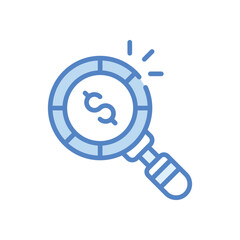 Search  Icon vector stock illustration