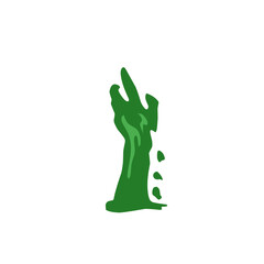 zombie hand vector