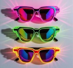 Different type nice color sunglasses