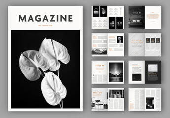 Modern Magazine Layout