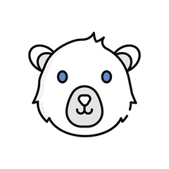 Bear  Vector icon