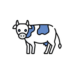 Cow   Vector icon