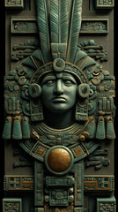 Esplendor Ancestral: Mural Maya en Dimensión Viva