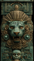Esplendor Ancestral: Mural Maya en Dimensión Viva
