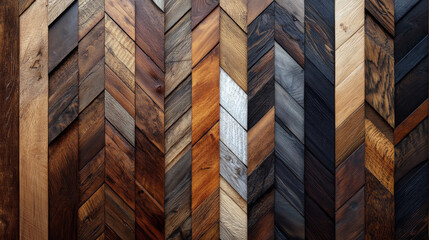 Collection of various parquet wood textures displayed for design reference