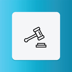 A gavel with document, indicating finance law or tax ruling.