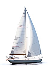 Sailboat vehicle transportation watercraft.