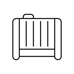 Car Radiator Icon vector stock illustration