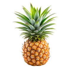 Fototapeta premium Pineapple fruit isolated on white background