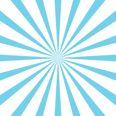 Colorable Sunburst With Transparent Background