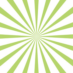 Colorable Sunburst With Transparent Background