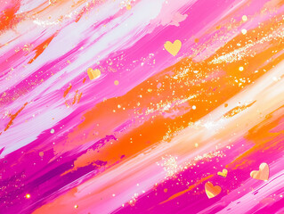 Glowing heart with swirling red floral art in soft gradient tones. Concept of the passion, affection, and beauty for greeting cards or love-inspired designs.