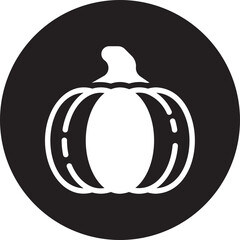 pumpkin glyph icon