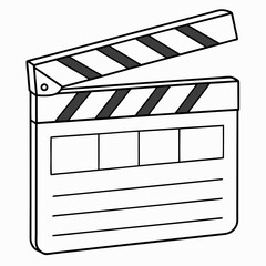 create a clean black and white silhouette icon of